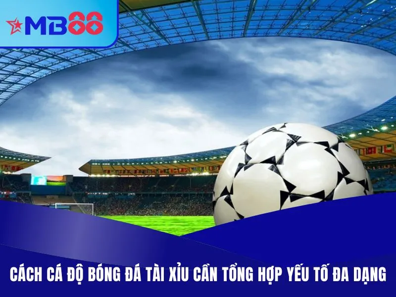 Cách Cá Độ Bóng Đá Tài Xỉu Hiệu Quả 100% Tại Trang MB88 3 Cách cá độ bóng đá Tài Xỉu cần tổng hợp yếu tố đa dạng