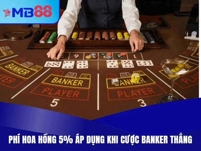 Hướng Dẫn Cách Chơi Baccarat Cơ Bản Và Nâng Cao Cho Tân Thủ 3 Phí hoa hồng 5% áp dụng khi cược Banker thắng