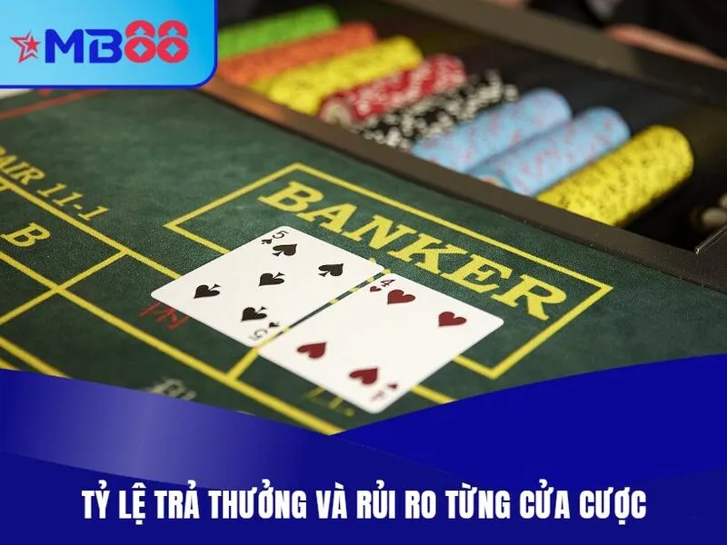 Hướng Dẫn Cách Chơi Baccarat Cơ Bản Và Nâng Cao Cho Tân Thủ 4 Tỷ lệ trả thưởng và rủi ro từng cửa cược